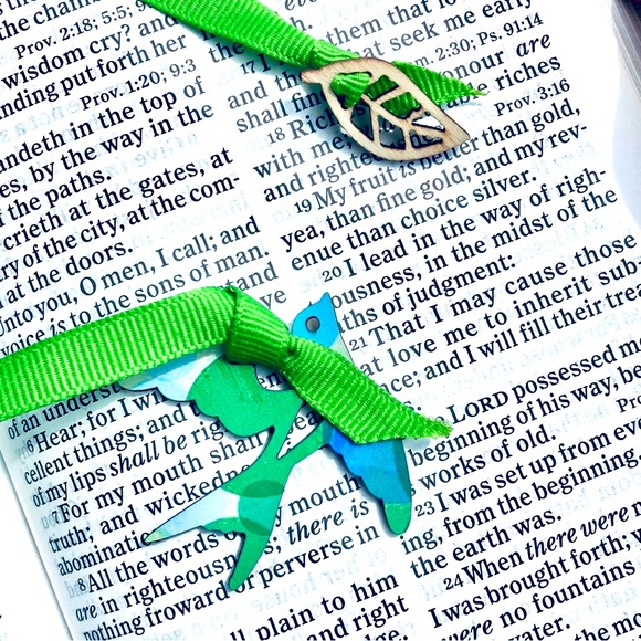 Marks of Wisdom Handmade Bookmarks by McGlamorous Designs - Picture 2 of 12